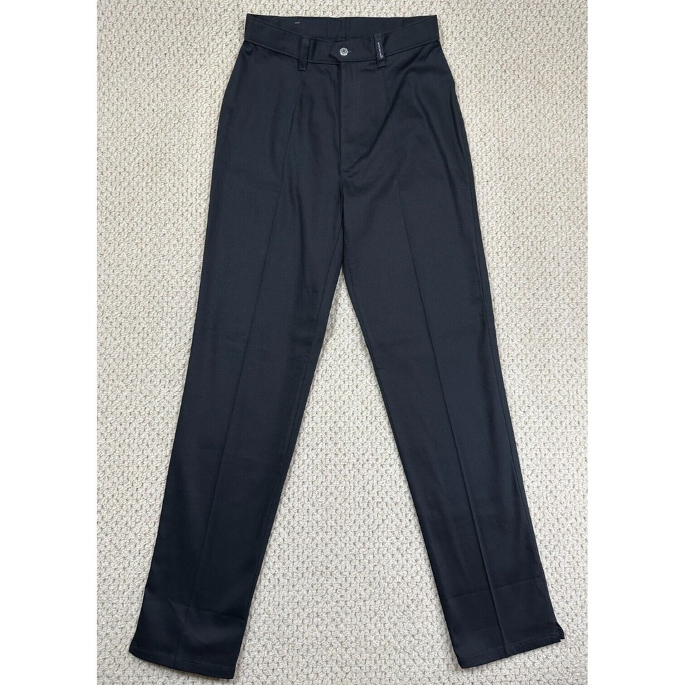 Rockies Jeans Women 29/9 Long Black High Rise Bareback Straight Leg USA Made